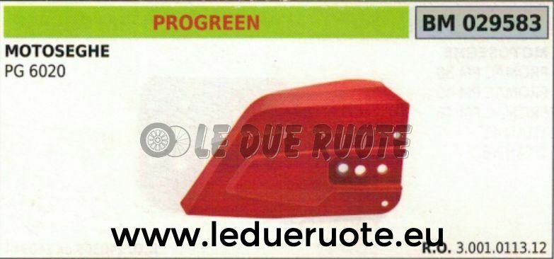 3001011312 CARTER FRENO CATENA COPRICATENA MOTOSEGA PROGREEN PG 6020