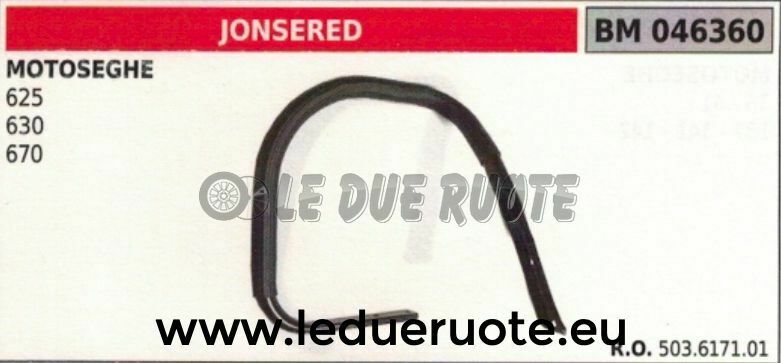 503617101 IMPUGNATURA manico tubolare manubrio MOTOSEGA JONSERED 625 630 670