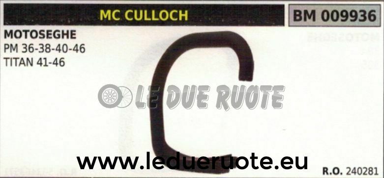 240281 IMPUGNATURA manico manubrio MOTOSEGA McCULLOCH TITAN 41 46