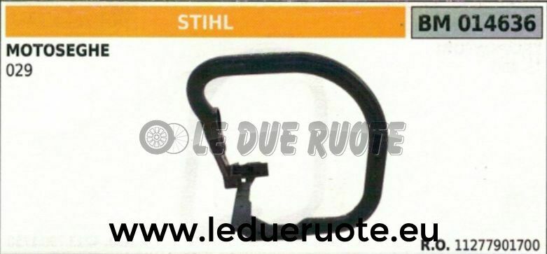 11277901700 IMPUGNATURA manico tubolare manubrio MOTOSEGA STIHL 029
