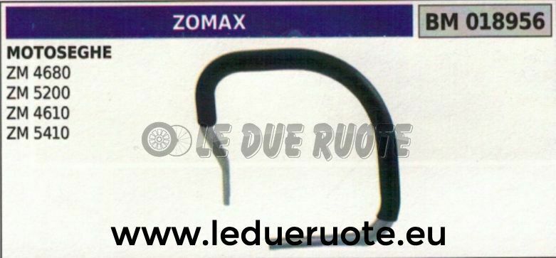 IMPUGNATURA manico tubolare manubrio MOTOSEGA ZOMAX ZM 4680 5200 4610 5410