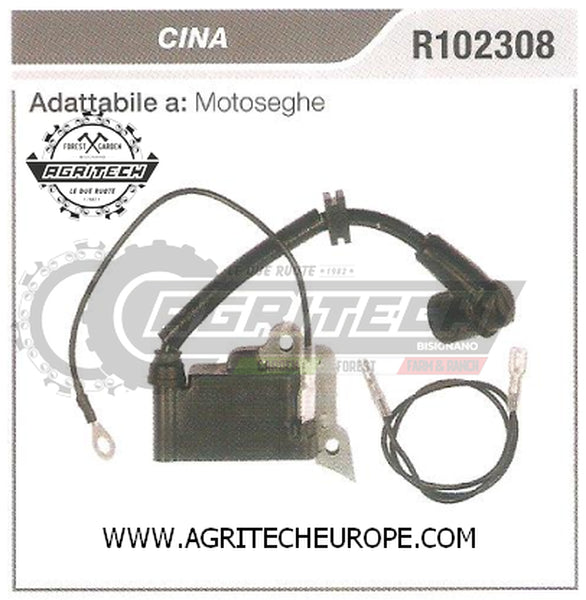 R102308 BOBINA ELETTRONICA CENTRALINA MOTOSEGA CINESE