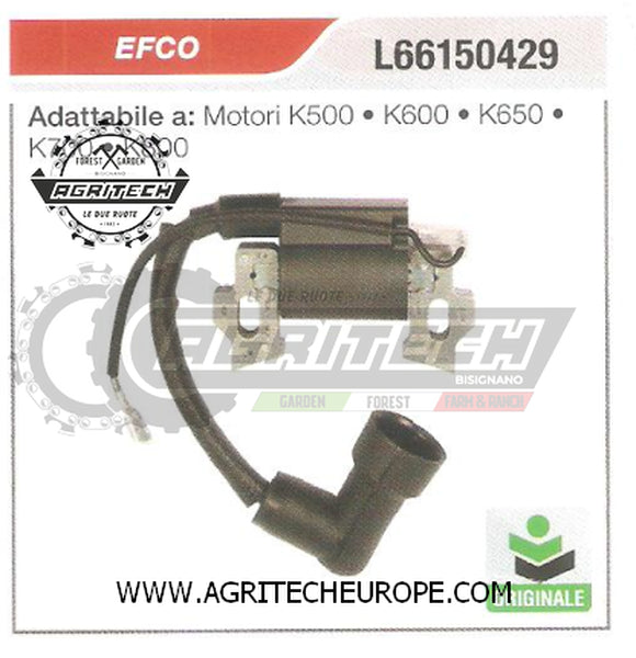 L66150429 BOBINA ELETTRONICA CENTRALINA MOTORI EFCO K700 K800 ORIGINALE