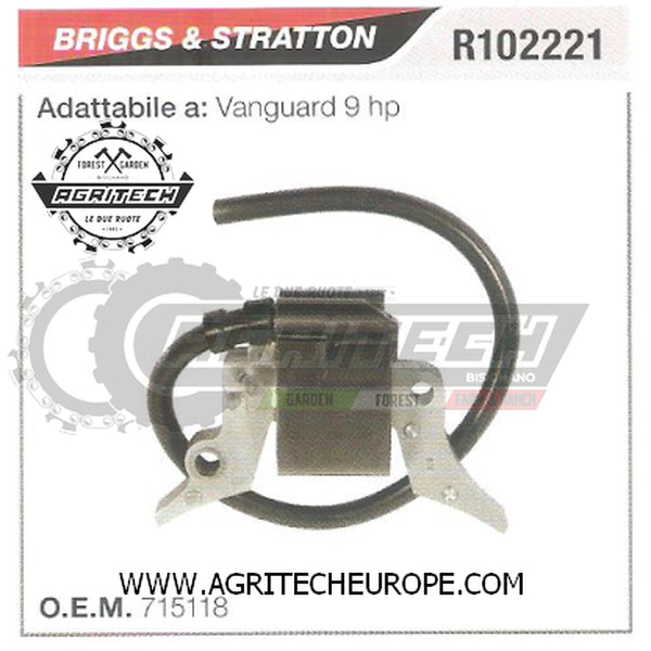 715118 BOBINA ELETTRONICA CENTRALINA BRIGGS & STRATTON VANGUARD 9 HP