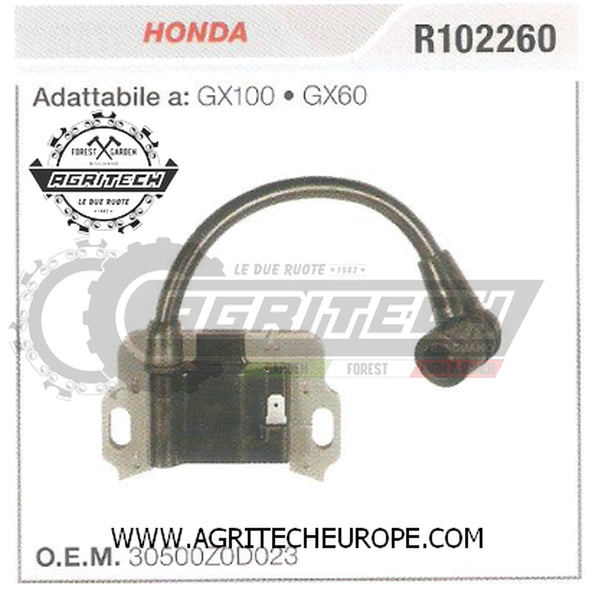 30500Z0D023 BOBINA ELETTRONICA HONDA MOTORE GX100 GX60