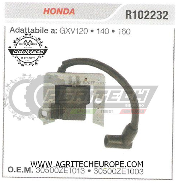 30500ZE1003 BOBINA ELETTRONICA TOSAERBA HONDA GXV120