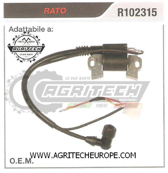 R102315 BOBINA ELETTRONICA CENTRALINA RATO