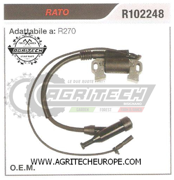 R102248 BOBINA ELETTRONICA CENTRALINA RATO MOTORE R270
