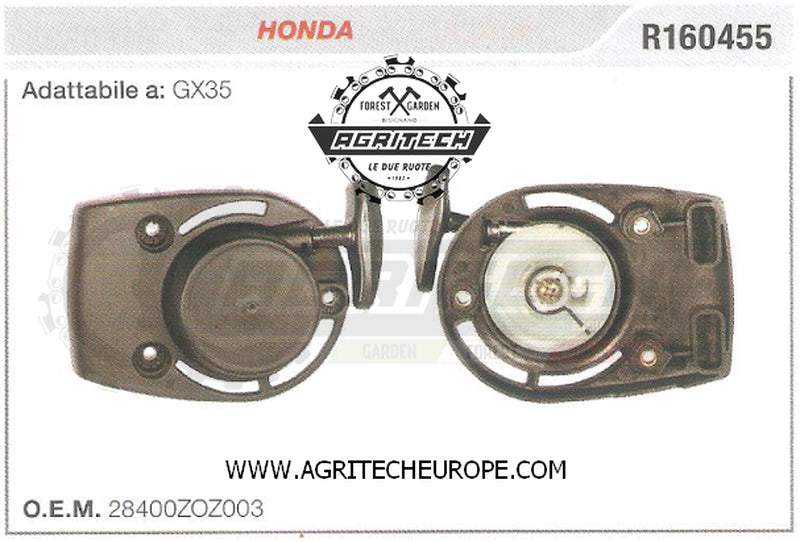 28400ZOZ003 CARTER AVVIAMENTO COMPLETI AVVIATORE MOTORE HONDA GX35