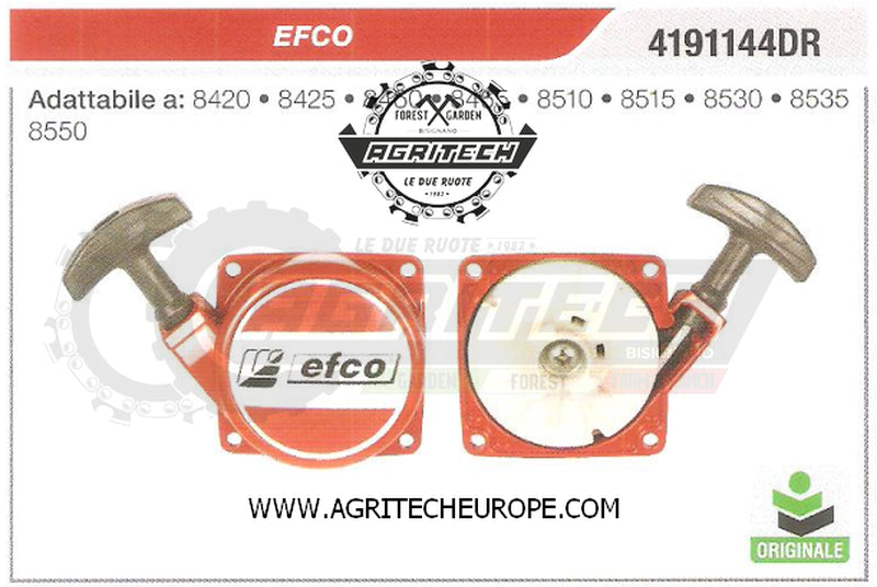 4191144DR CARTER AVVIAMENTO COMPLETI DECESPUGLIATORE EFCO 8530 8535 ORIGINALE