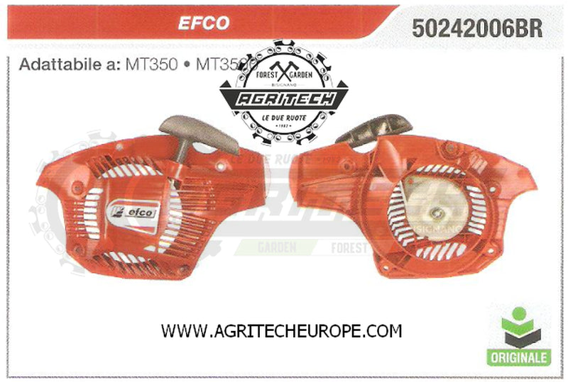 50242006BR CARTER AVVIAMENTO COMPLETI MOTOSEGA EFCO MT350 MT3500 ORIGINALE