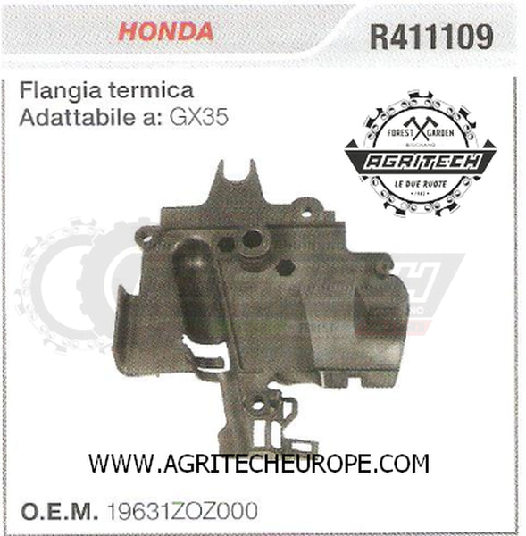 19631ZOZ000 COLLETTORE FLANGIA TERMICA HONDA GX35