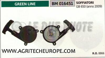 8866 CARTER AVVIAMENTO COMPLETO SOFFIATORE GREENLINE GREENCUT GB 650 (2009)
