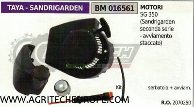 KIT CARTER AVVIAMENTO COMPLETO + SERBATOIO MOTORE TAYA SANDRIGARDEN SG 350