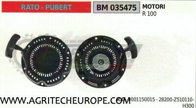 0001150015 CARTER AVVIAMENTO COMPLETO AVVIATORE MOTORE RATO PUBERT R 100