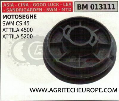 PULEGGIA AVVIAMENTO MOTOSEGA ASIA CINA SANDRIGARDEN SWM CS45 ATTILA 4500 5200