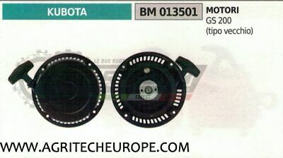 CARTER AVVIAMENTO AVVIATORE COMPLETO MOTORE KUBOTA GS200 Tipo Vecchio