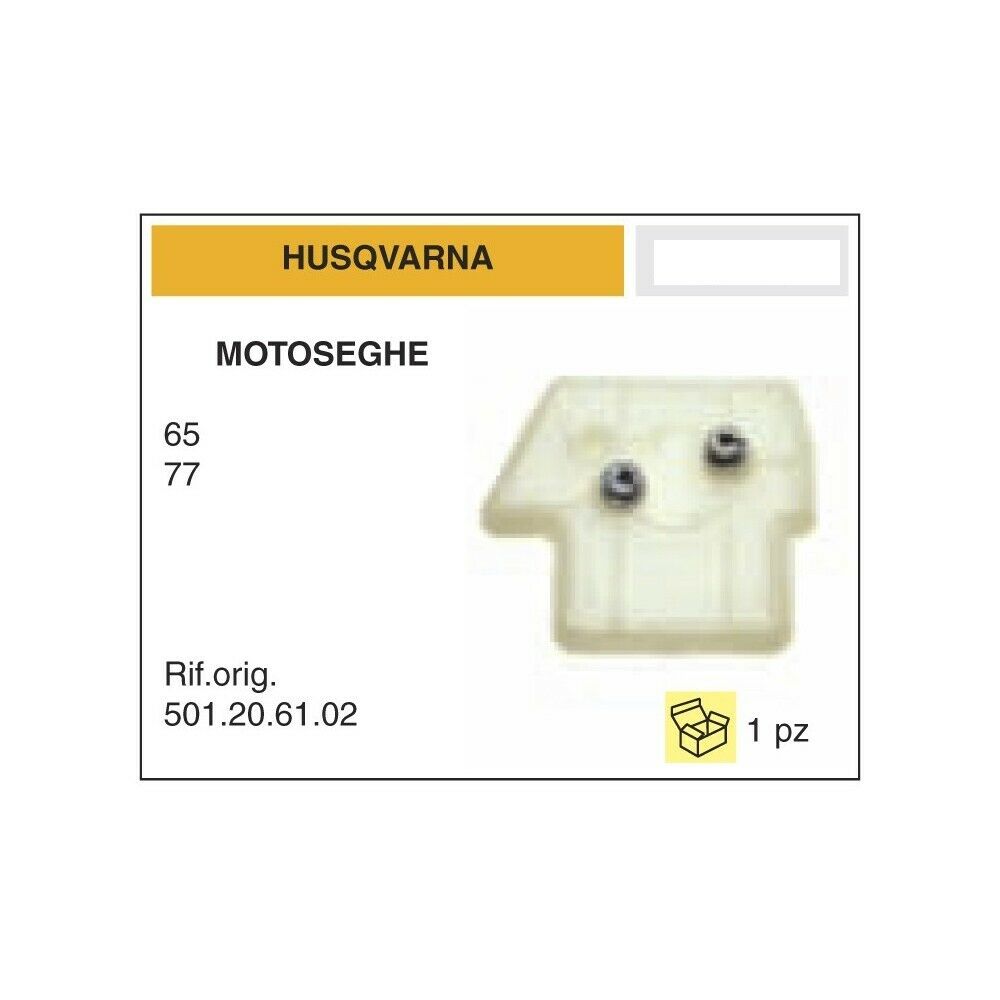 501206102 FILTRO ARIA MOTOSEGA HUSQVARNA 65 77