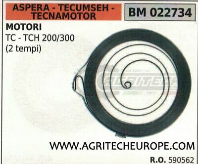 590562 MOLLA AVVIAMENTO MOTORE ASPERA TECUMSEH TECNAMOTOR TC TCH 200 300 2T