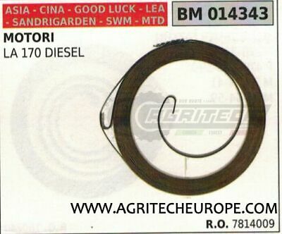 7814009 MOLLA AVVIAMENTO MOTORE CINESE ASIA SANDRIGARDEN LEA SWM LA170 DIESEL
