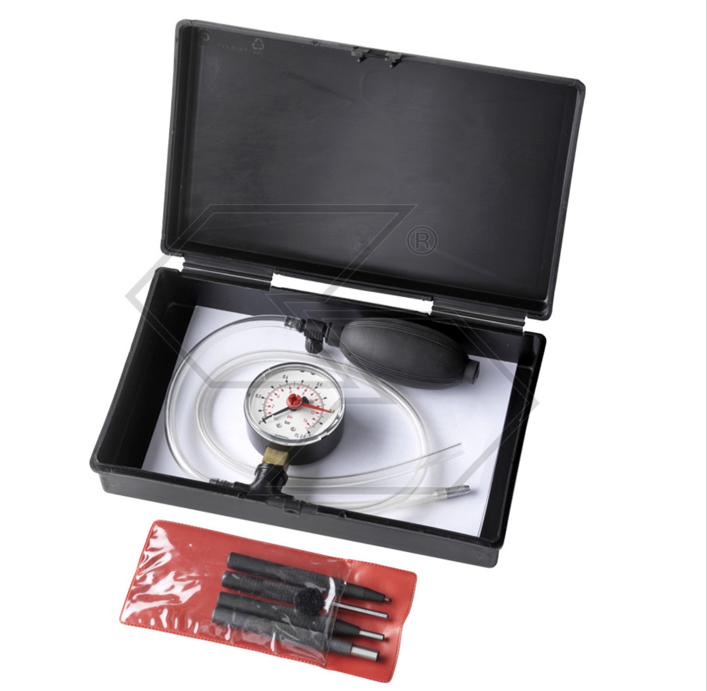 KIT COMPLETO MANUTENZIONE CARBURATORE Manometro CPL + Punzoni + Cacciaviti