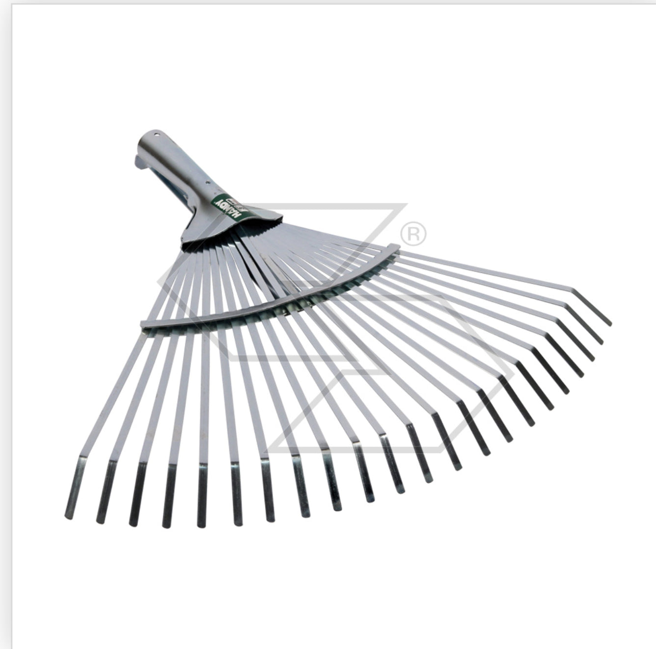 SCOPA RASTRELLO FOGLIE A 22 DENTI CON ATTACCO CONICO 45CM