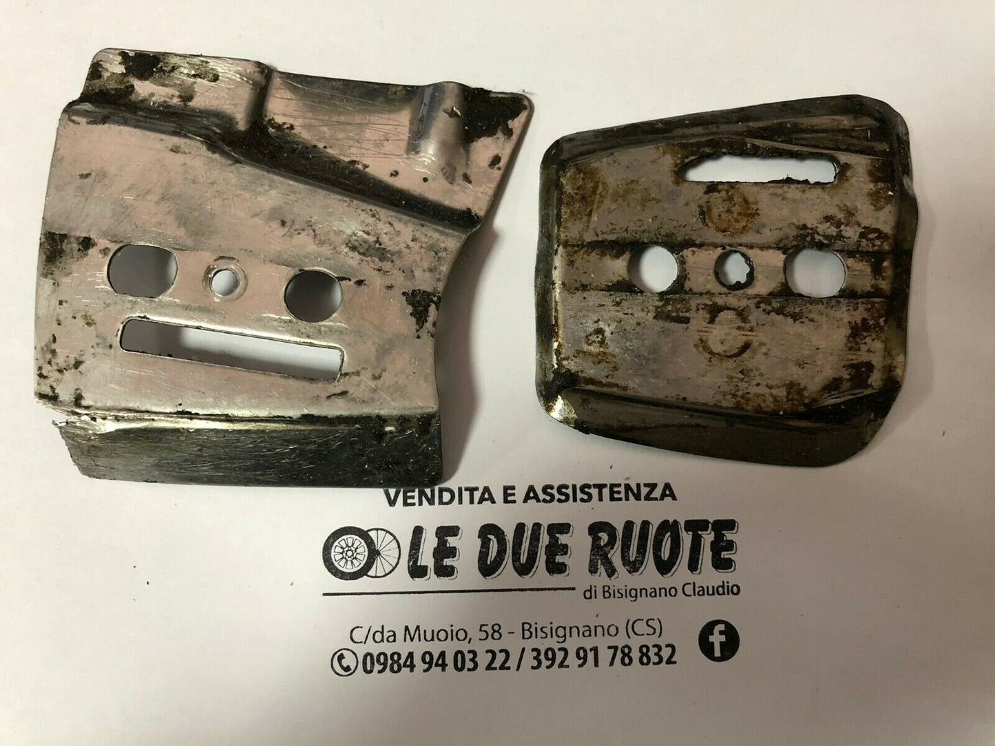 COPPIA LAMIERINI BARRA MOTOSEGA ALPINA CASTOR 45 A45 C45