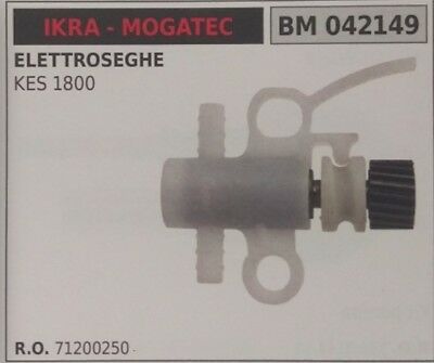 Pompa olio IKRA motore elettrosega KES 1800 042149 Pompa olio IKRA motore elettrosega KES 1800 042149