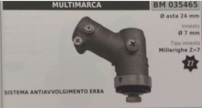 COPPIA CONICA UNIVERSALE standard DECESPUGLIATORE CON ASTA Ø 24 MILLERIGHE Z 7
