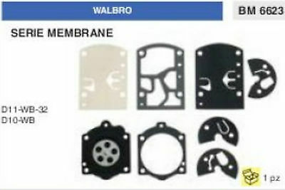 KIT SERIE MEMBRANE membrana CARBURATORE WALBRO K11-WB 32 D10-WB