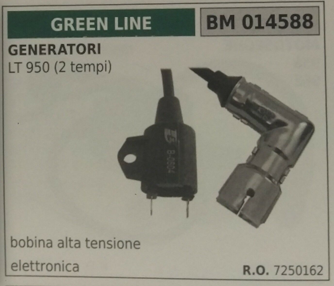 7250162 BOBINA ELETTRONICA ALTA TENSIONE MOTOGENERATORE GRUPPO GREEN LINE LT950