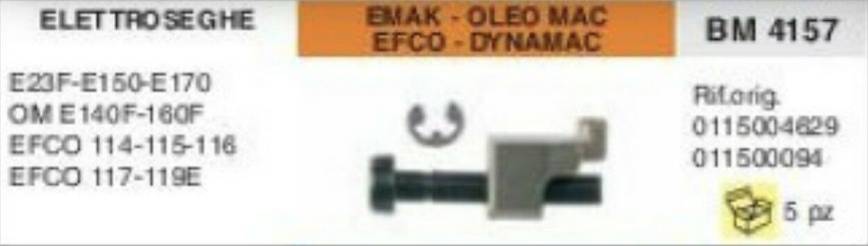 0115004629 TENDICATENA MOTOSEGA EMAK DYNAMAC EFCO 119E 119 E OLEOMAC E140F