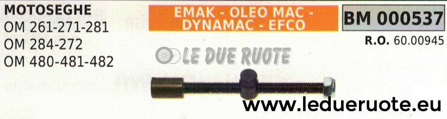 6000945 TENDICATENA TIRACATEN MOTOSEGA EMAK DYNAMAC EFCO OLEOMAC 261 271 281 284