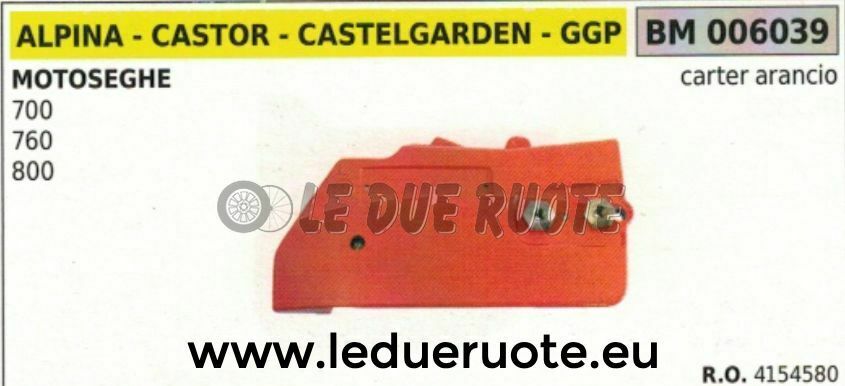 4154580 CARTER CATENA MOTOSEGA CASTOR CASTELGARDEN STIGA ALPINA 700 760 800 ARAN
