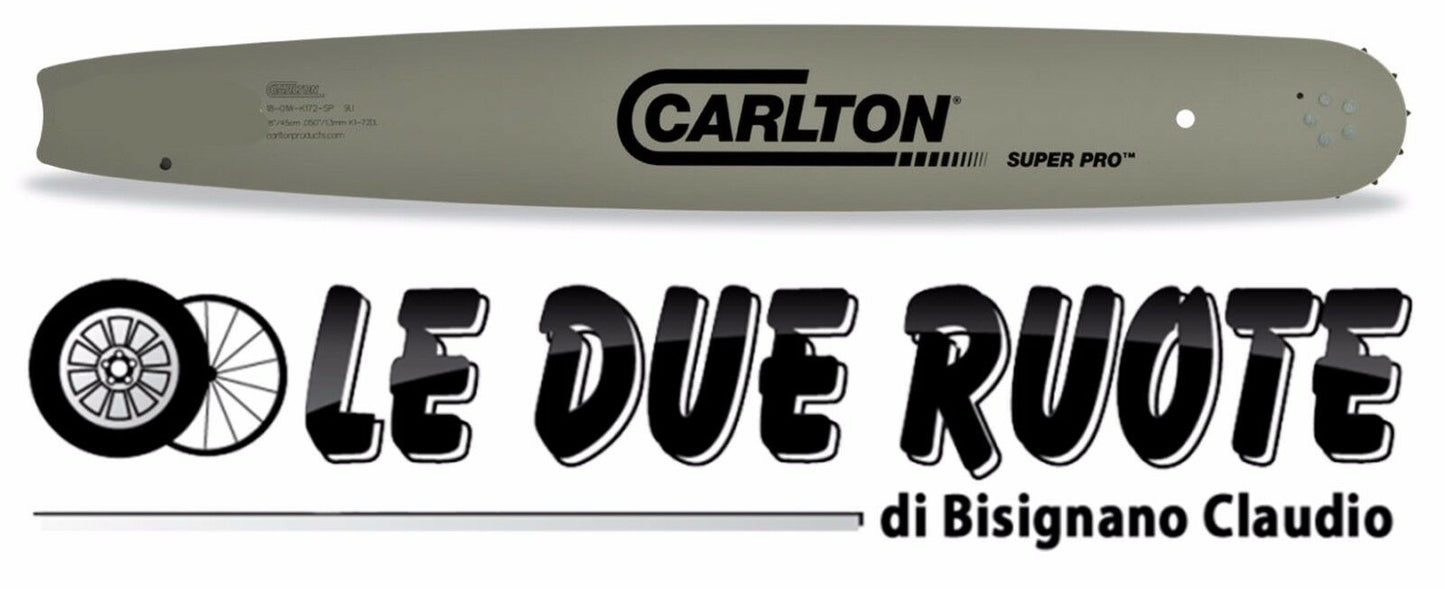 BARRA lama MOTOSEGA EFCO 125 131 132 136 140 3600 1.3 3/8 CARLTON PROFESSIONALE