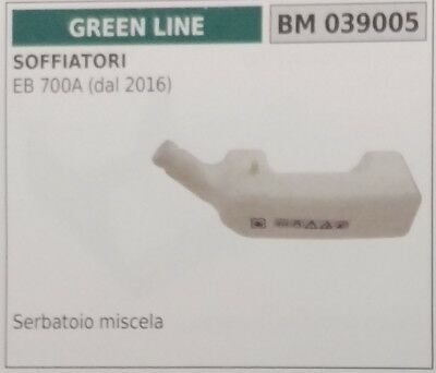 SERBATOIO carburante benzina MISCELA SOFFIATORE GREEN LINE EB700A EB 700 A -2016