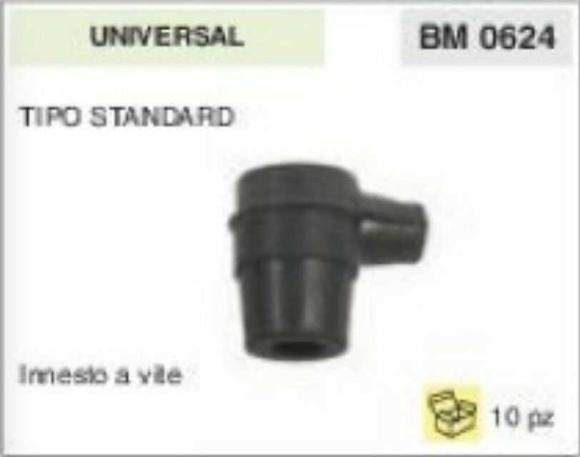 ATTACCO CANDELA A PIPA UNIVERSALE pipetta TIPO BERU CON INNESTO A VITE PROFESS