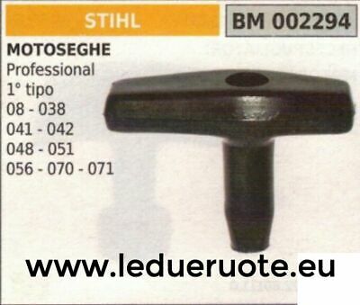 IMPUGNATURA AVVIAMENTO MOTOSEGA STIHL 08 038 041 042 048 051 056 070 071