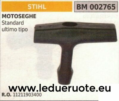 11211903400 IMPUGNATURA maniglia cordella messa in mot AVVIAMENTO MOTOSEGA STIHL