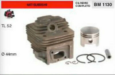 CILINDRO E PISTONE COMPLETO DECESPUGLIATORE MITSUBISHI TL52 TL 52 Ø 44 mm