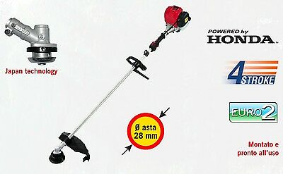 DECESPUGLIATORE a scoppio HONDA 35,8cc + ASTA PROFESSIONALE DA 28 + ACCESSORI