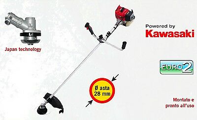 DECESPUGLIATORE KAWASAKI TJ 53 E 53,2cc *MADE IN ITALY* a scoppio + ACCESSORI