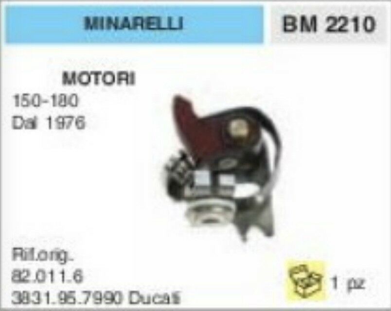 82.011.6 CONTATTI PUNTINE MOTORE MINARELLI 150 180 DUCATI 3831.95.7990