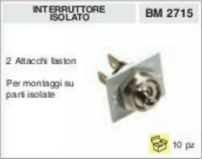 INTERRUTTORE SPEGNIMENTO DECESPUGLIATORE UNIVERSALE OFF stihl husqvarna alpina 2