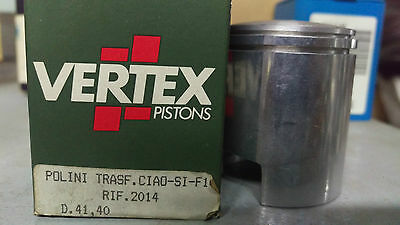 PISTONE PIAGGIO CIAO SI F10 Ø 41,4 mm senza fascia 2014 VERTEX pistons