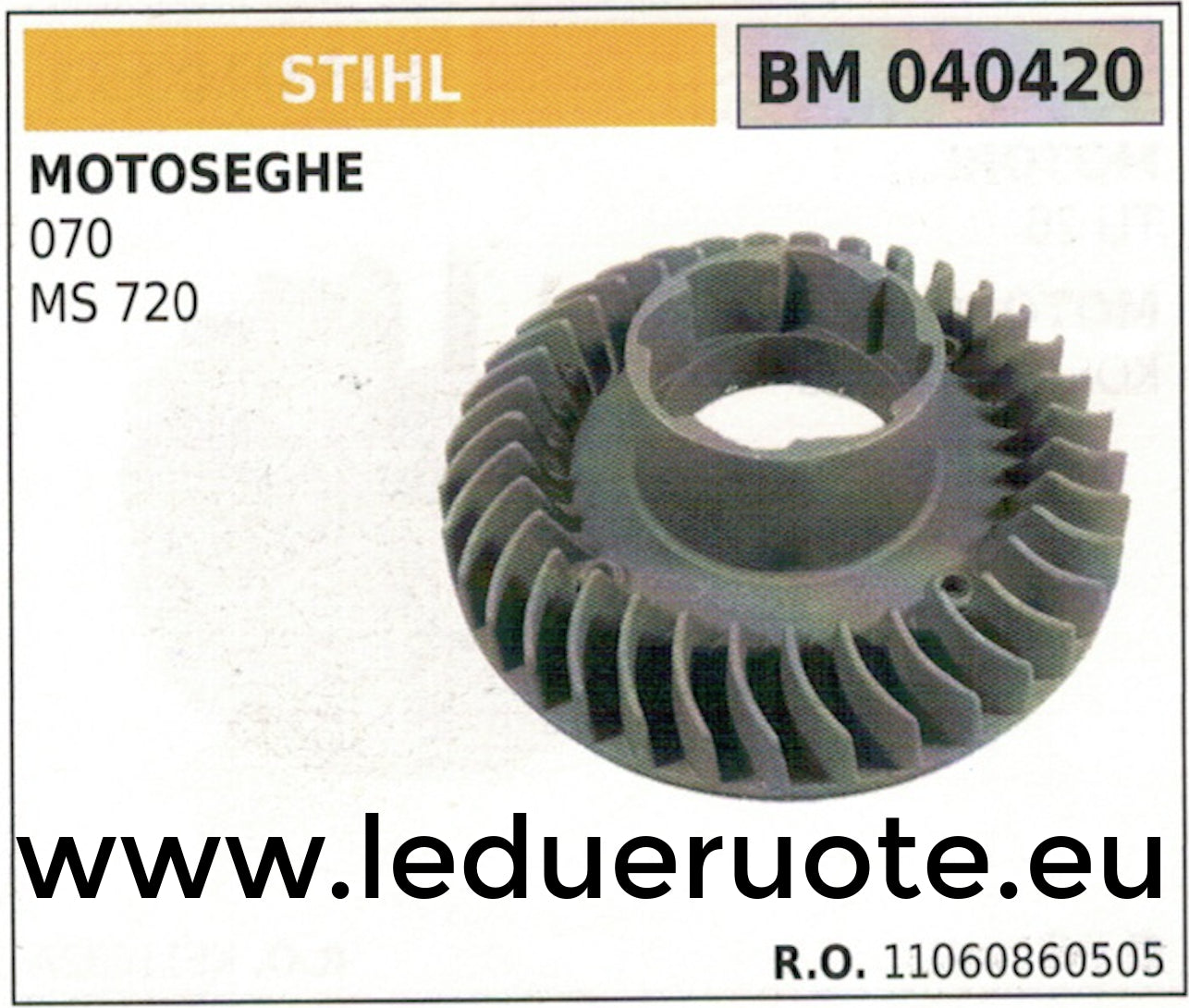 11060860505 VOLANO MAGNETICO magnete ventola MOTOSEGA STIHL 070 MS 270