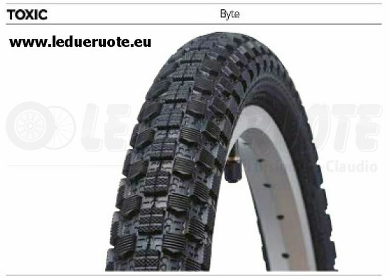 95215 COPERTONE BYTE 20 x 2.125 TOXIC BMX MOUNTAIN BIKE MTB PASSEGGIO CROSS