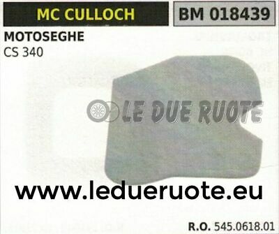545061801 FILTRO ARIA elemento filtrante MOTOSEGA McCULLOCH CS 340