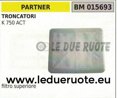 SPUGNA FILTRO ARIA SUPERIORE TRONCATORE TRONCATRICE PARTNER K 750 ACT