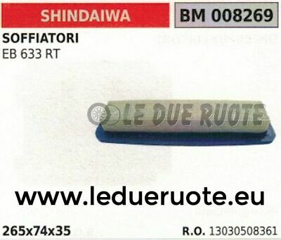 1303050836 FILTRO ARIA completo SOFFIATORE SHINDAIWA EB 633RT 265x74x35